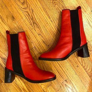 ASOS Red Boots